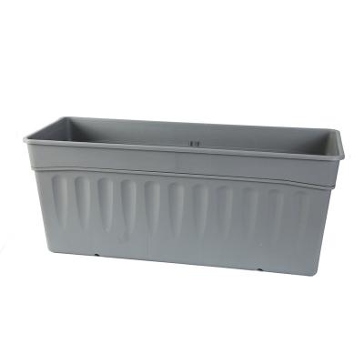 China Modern Rectangular Planting Plastic Flower Pots Pots Factory Directly for sale