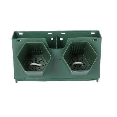 China Wholesale Modern Plant Landscape Plant Gardening Wall Planting Box Flower Pot Slot for sale