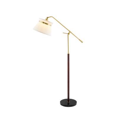 China Lighting Functions Retro Light Luxury Fishing Lamp Floor Lamp Pleated  Nordic Lamp Living Room Bedroom Office for Hotel Home Decor for sale