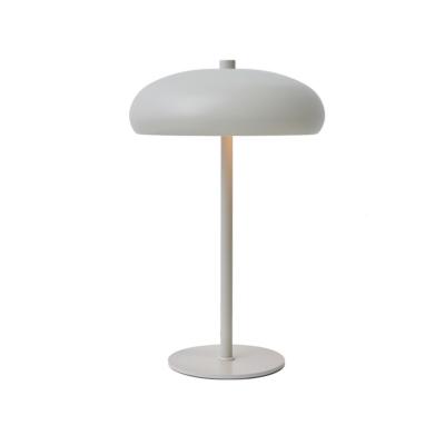 China Postmodern Nordic Mushroom Lamp Light Luxury Bedroom Design Desk Plug-In Reading Lamp Retro Bedside Lamp Baking Lacquer Scrub for sale