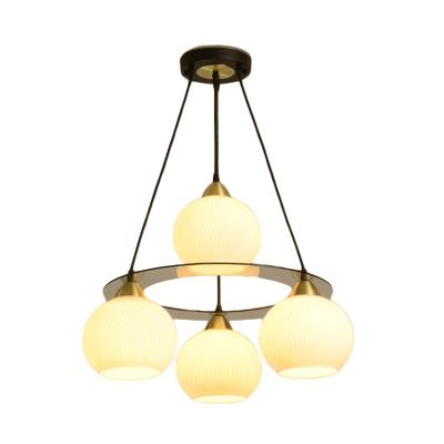 China Contemporary Nordic American Style Bar Chandelier Atmosphere Warm Dining Room Lamp for sale