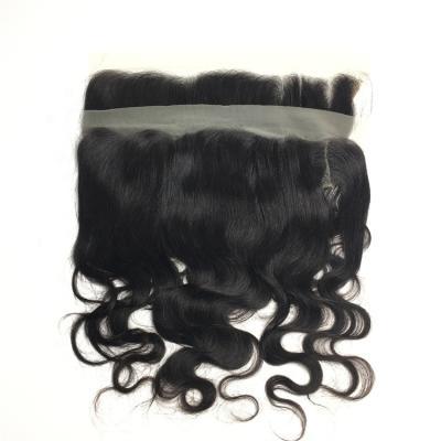 China 13x4 HD Sheer Swiss Machines Lace Front Glueless Human Virgin Hair 10A 1B Body Wave TP Wholesale Lace for sale