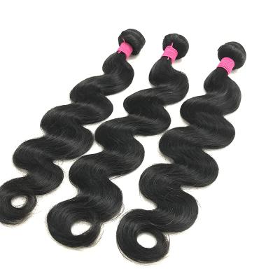 China BW Body Wave Long Lasting Cutile Unprocessed Virgin Hair Bundle Lined Hair Body Wave Extension Dropshipping Seller for sale