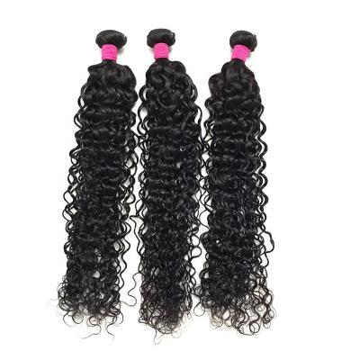 China Wholesale 10A Virgin Human Brazilian Water Wave Hair 10 To 40 Inch Weaves Double Weft Hair Weft Extension Water Wave Bundles for sale