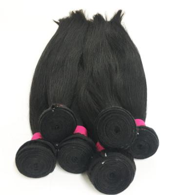 China 100% Straight Human Hair Bundles Hair Extension For Straight Wig Bundles 100% Cuticle Aligned Human Hair Unprocessed for sale