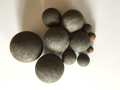 China forged grinding steel ball -forged grinding medial ball for sale