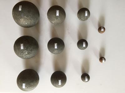 China forged grinding steel ball -forged grinding medial ball for sale