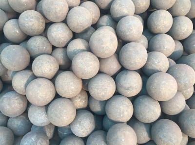 China forged grinding steel ball -forged grinding medial ball for sale