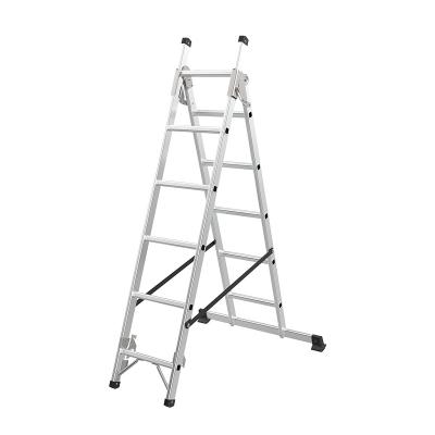 China Folding Ladders Sale Cheap 2 in 1 Combination Combination Aluminum Multifunctional Step Ladder for sale