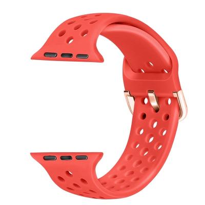 China For iwatch Newest Fashion Colors Watch Band Silicone Watch Band For Apple Watch 38/40/42/44mm for sale