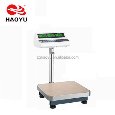 China HAOYU TCS t5-mini 60kg carbon or wood stainless series electronic weigh scale digital platform scale for sale