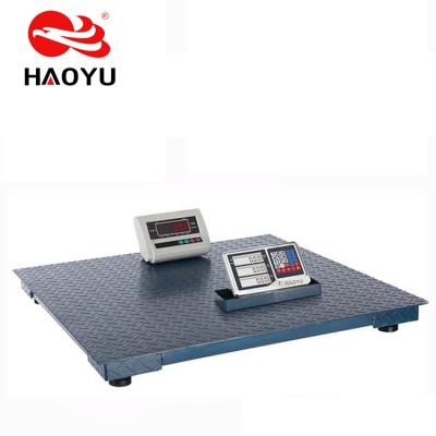 China Weighing option industrial electronic floor scale high quality wireless loadmeter and wired large digital balance for sale