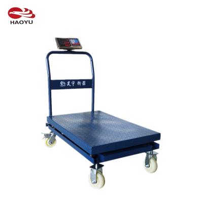 China List Scale Industries LED LCD Electronic Trolley Weighing Digital Scale for sale