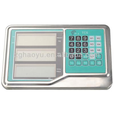 China 2014 factory sales china stainless steel directly weighing indicator for sale