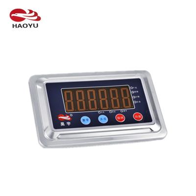 China Weighing Indicator Stainless Steel AC110/220V 50/60HZ Weighing Weight Scale Indicator for sale