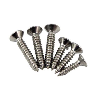 China Stainless Steel Tapping Screw Pan Head Screws Self Tapping Flat Screw for sale