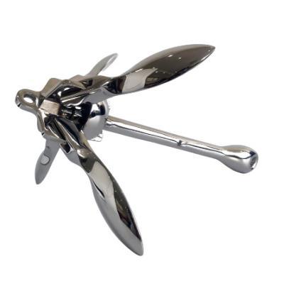 China Boat Boats Marine Hardware Accessories Boat Anchor Stainless Steel Folding Anchor For Boat for sale