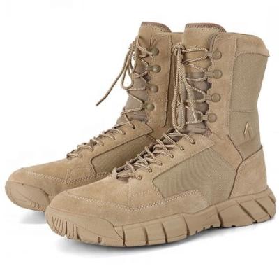 China Outdoor Tactical Boots Special Forces Leather Shoes Increasing Military Boots for sale