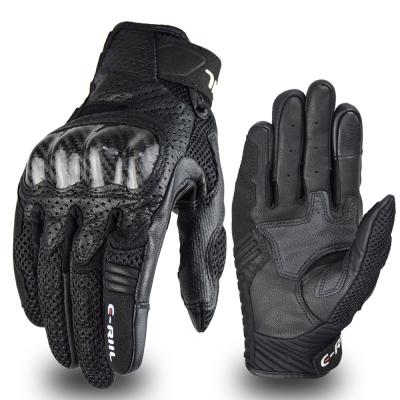 China Motorcycle Breathable Protective Gloves Wholesale Safety Comfortable Extreme Sports Keep Breathable Outdoor Racing Gloves Motorbike for sale