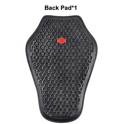 China Supply Sport Protective Motorcycle Rear Protective Trunk Pads CE Certified Back Jacket Insert Protector Motorbike Gear Motorbike Armor Protector for sale