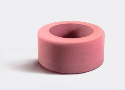 China Axles Pink Aluminum Oxide Grinding Wheel Abrasive For Railway Locomotive for sale