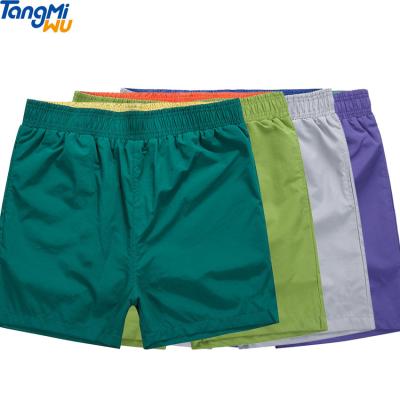 China 2021 Summer Wholesale QUICK DRY Sheer Color Liner Mesh Panel Shorts Quick Dry Sports Swimming Beach Surf Shorts Men for sale