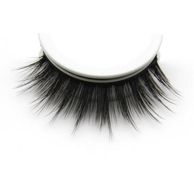 China Self Adhesive Eyelashes 100% Mink Eyelash 25Mm Mink Lashes 3D Real 35Mm Mink Strip Eyelash for sale