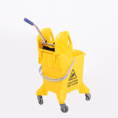 China Factory viable high quality household AF08088 31L mop bucket wringer commercial cleaning cart for sale