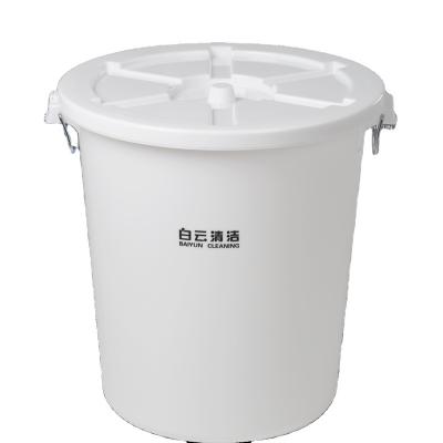 China Sustainable Hot Sale AF07520 90L Circular Bin Outdoor Round Waste Bins for sale