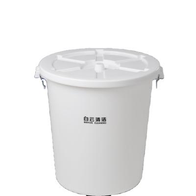 China Baiyun Wholesale AF07519 65L Circular Trash Garbage Viable Cleaning Outdoor Trash Cans For Sale for sale