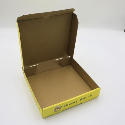 China High Quality Disposable Biodegradable Rectangular Rectangular Materials Kraft Paper Food Bowl Pizza Box for sale