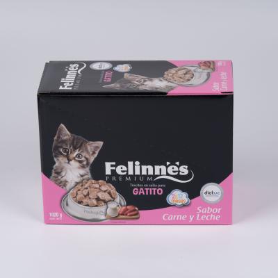 China Recyclable Powerful Level Enterprise Wholesale Reliable Cat Food Box Paper Food Material Box for sale