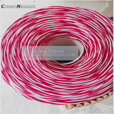 China Llame por teléfono a la chaqueta de PVC de los alambres de puente 0.5m m/del amarillo los cables de puente de cobre estañados cobre desnudo rojo/blanco azul de la categoría 3 en venta