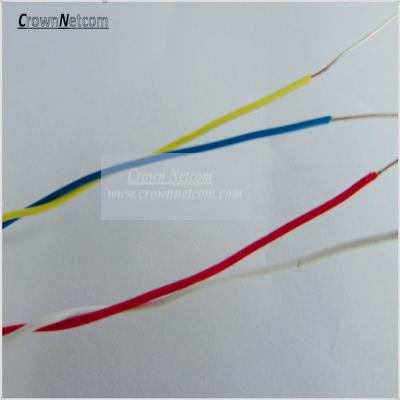 China Llame por teléfono a la chaqueta de PVC del cable de puente 0.5m m/del amarillo cobre estañado cobre desnudo rojo/blanco azul en venta