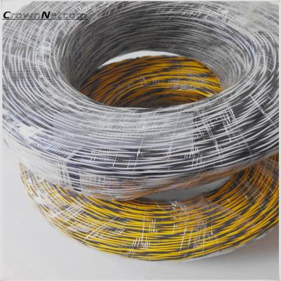 China Los alambres de puente del teléfono Cat3 0.5m m el cobre estañado de cobre desnudo amarillo rojo/blanco azul/del amarillo 1pair torcieron los cables de puente en venta