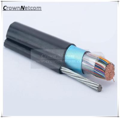 China 19,22,24 and 26awg anneal copper self-supporting aerial cable category 3 for sale