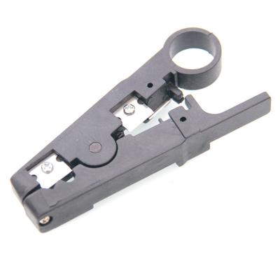 China Coaxial & wire stripper hand tool with cutter multifunctional lan cable strippers for sale