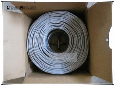 China Fabricante Categoria 5e Cable UTP Cobre 24AWG Interior Exterior Cable de Red Fluke for sale