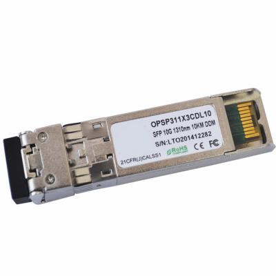 China Telecom Class 10G SFP+ LR Optic Fiber Modules LC 10KM SFP Optical Module for sale