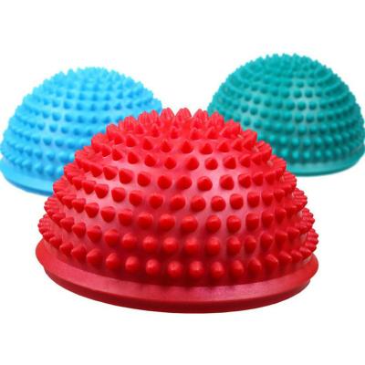 China Comfortable Yoga Half Balance Exercise Spike Massage Ball for sale