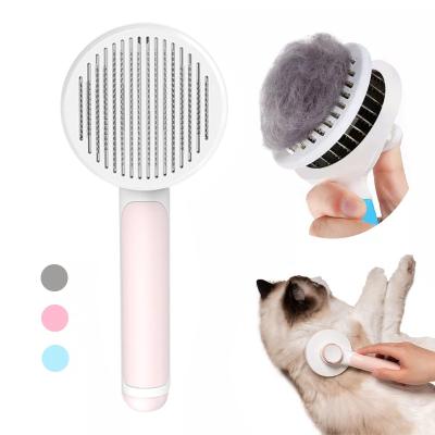 China Amazon Stocked Dog and Cat Comb Hair Removal Pet Grooming Groomer Cleaning Products for sale