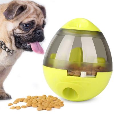 China Amazon Best Seller Ball Treat Dispenser Pet IQ Smart Stored Interactive Dog Food Toy For Dog for sale