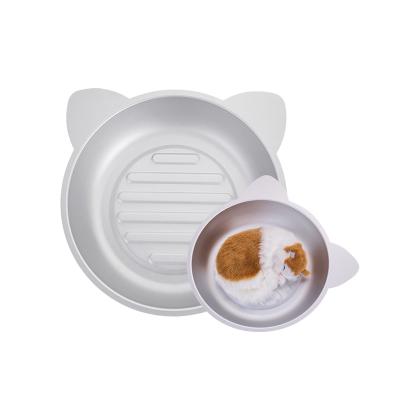 China Profession Design Anti-rollover Cooling Double Use Ant Proof Pet Cat Cooling Shaped Cat Bed. for sale