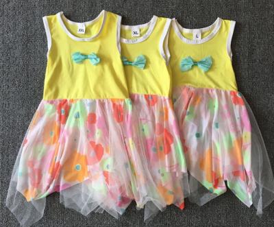 China Anti-static girls dress wholesale 2020 new children's dress summer mesh dress for girls for sale