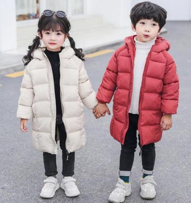 China New Baby Kids Anti-wrinkle Hooded Jacket Winter Down Coat Warm Coat for sale