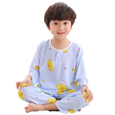 China Fashionable Casual Fancy Homewear Pajamas Kids Sleepwear Pajamas Dressing Sets For Sale for sale