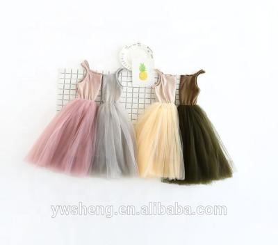 China 2019 hot sale Anti-wrinkle lovely girls soft pettiskirt dress princess dress for sale