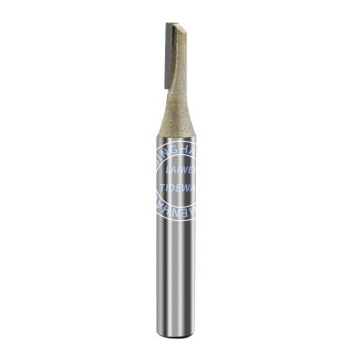 China Tungsten Cobalt Alloy Router Bit HOTSALE TIDEWAY ZLC0101 CNC Wood Engraving Machines Straight Flute Bit Cutter Drill Bit for sale