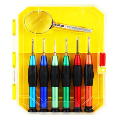 China DIY Tools 13PC Plastic PRECISION SCREWDRIVER SET Handy Multi-Function Tools Watch Combination Tool Mechanical Repair for sale