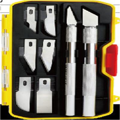 China / 6pcs Knife Set 8PCS DIY Tools HOBBY KNIFE SET With 5 Blades HY610008 Multifunctional Tool Combination Available LAIWEI for sale